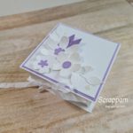 Boîte fleurie lilla